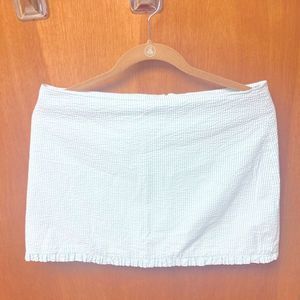 Lilly Pulitzer Callie Blue&White Striped Cotton Skirt women’s 6